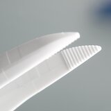 Forceps, disposable, pointed