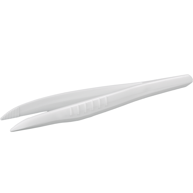Forceps, disposable, pointed