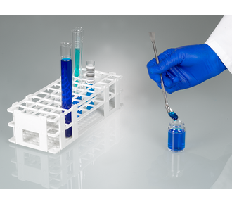 Cuchara para muestras de acero inoxidable