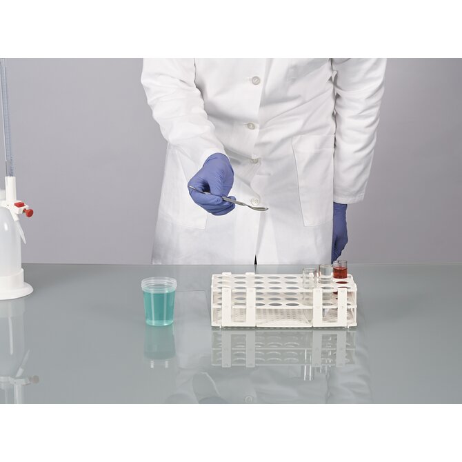 Cuchara para muestras de acero inoxidable