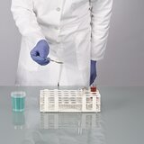 Cuchara para muestras de acero inoxidable