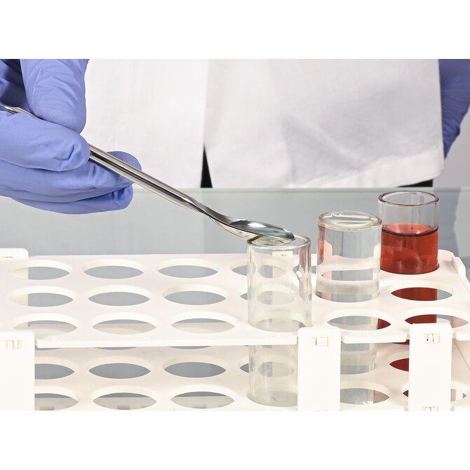 Sample spoon stainless steel