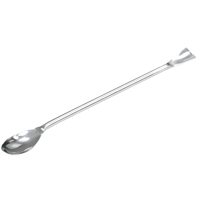 Sample spoon stainless steel
