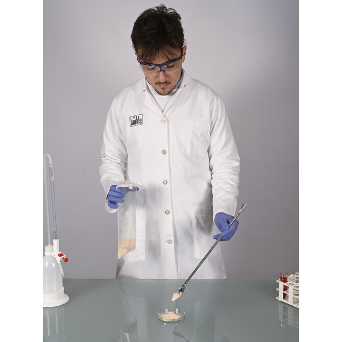 Cuchara para muestras de acero inoxidable