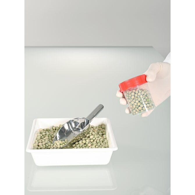 Bécher à échantillons avec couvercle