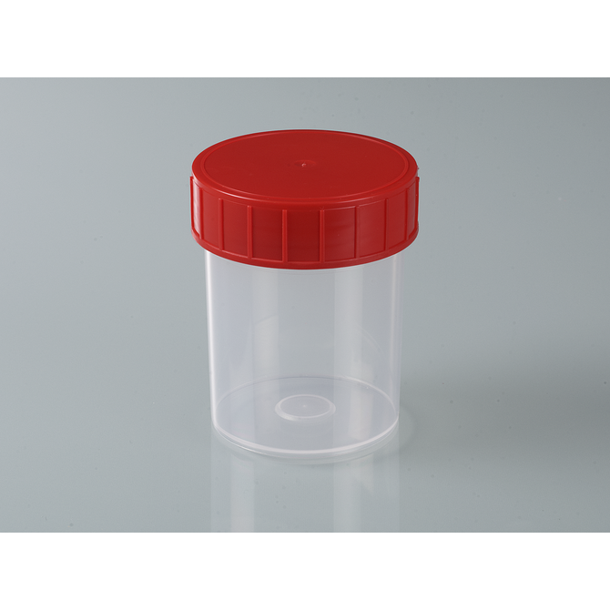 Bécher à échantillons avec couvercle