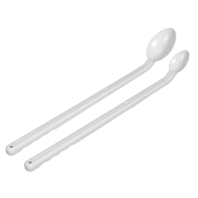 Probenlöffel, langer Griff, Einweg, steril