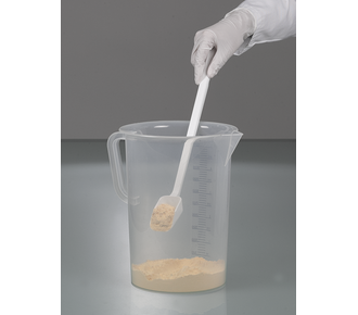 Sampling scoop, long handle, disposable Bio, sterile