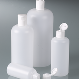 Botellas redondas con tapón a presión