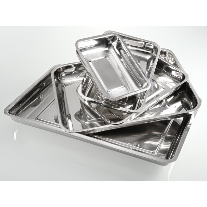 Чаша из нержавеющей стали, низкой формы