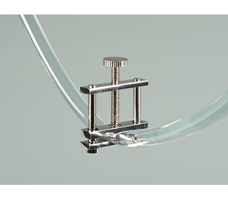 Hose clamp/pinch cock according to Hoffmann