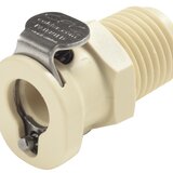 Schnellverschluss-Kupplungen NW 3,2 mm, Mutterteile, Schlauchkupplung mit Außengewinde