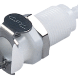 Rapid couplings with hose nozzles