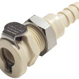 Rapid couplings with hose nozzles