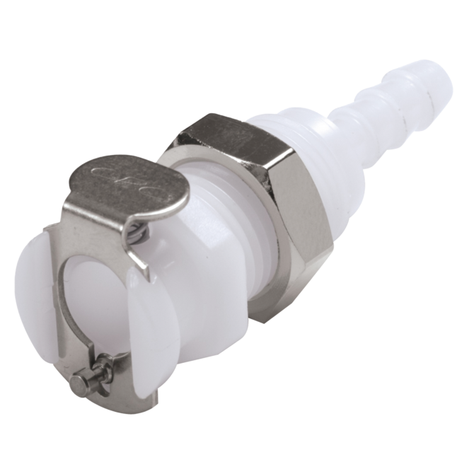 Rapid couplings with hose nozzles