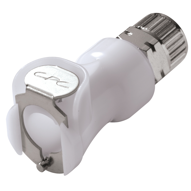 Schnellverschluss-Kupplungen NW 6,4 mm, Mutterteile, Schlauchkupplung mit Schlauchverschraubung