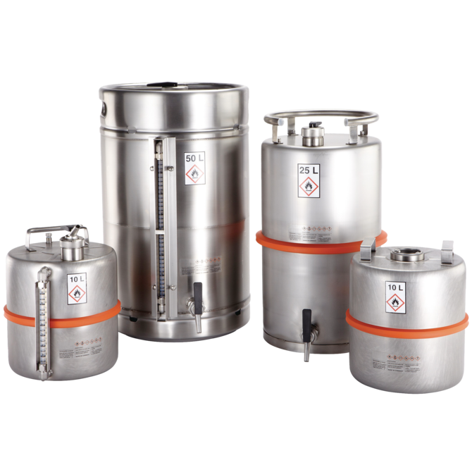 Safety storage container stainless steel