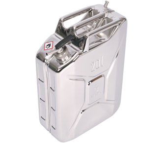 Защитные канистры из нержавеющей стали с точным дозатором и вентиляционным винтом