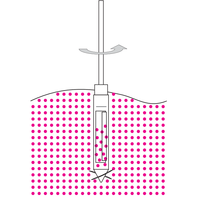 Tank- und Silo-Probenehmer SiloBohrer Alu