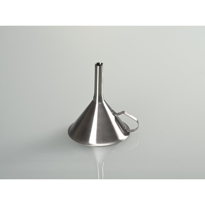 Stainless steel funnel