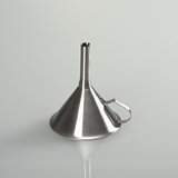 Stainless steel funnel