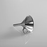 Stainless steel funnel