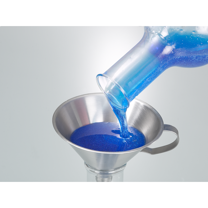 Stainless steel funnel