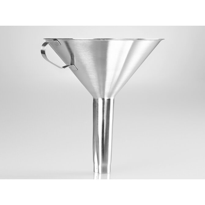 Stainless steel funnel