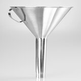 Stainless steel funnel