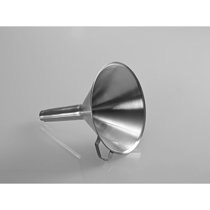 Stainless steel funnel