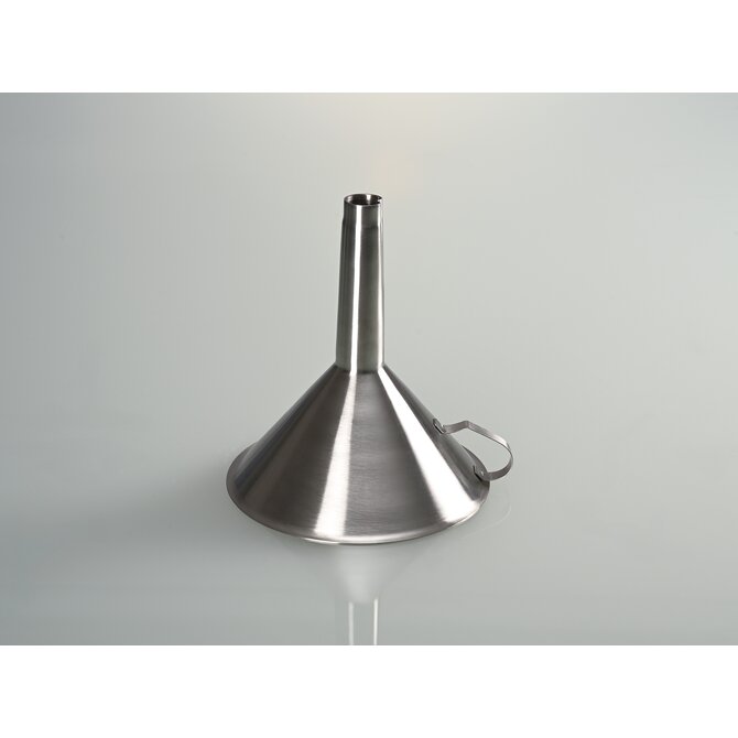 Stainless steel funnel