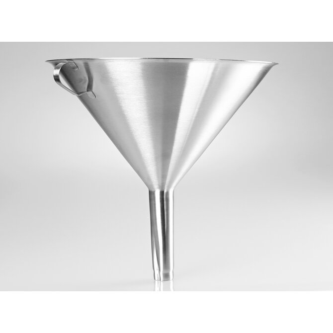 Stainless steel funnel