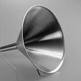Stainless steel funnel