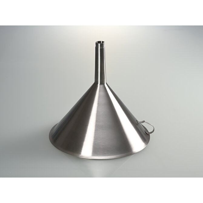 Stainless steel funnel