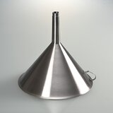 Stainless steel funnel