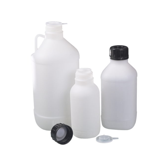 UN-Zertifizierte Flaschen für den sicheren Transport Gefährlicher Güter 2.500 ml 293 mm