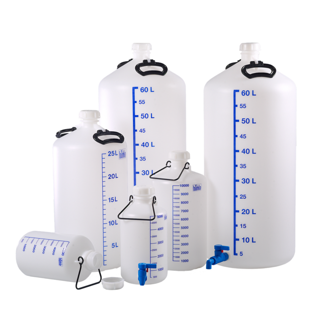 Storage bottle with 3/4" threaded connection