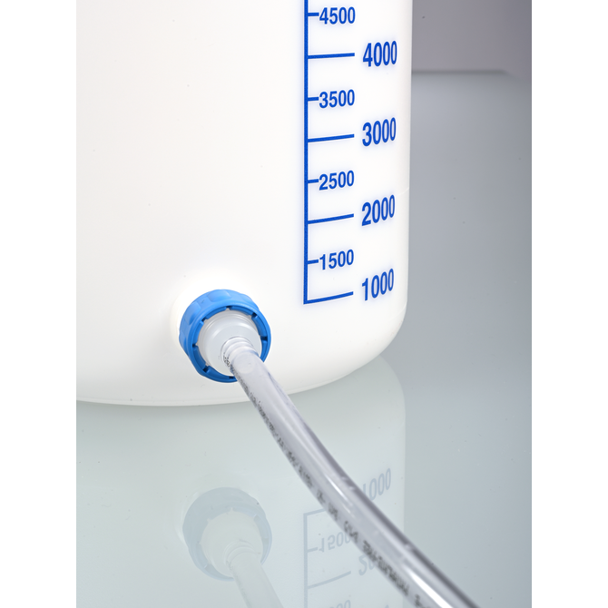 Storage bottle with 3/4" threaded connection