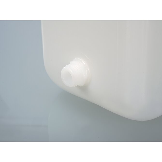 Bidon à col large avec tubulure filetée 3/4"