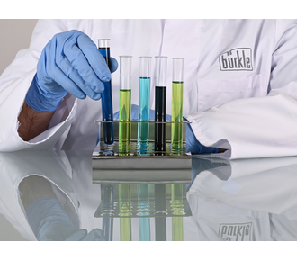 Z-shaped stainless steel test tube holder