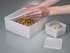 All-purpose boxes, square shaped, use with foodstuff