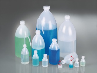 Assortment narrow-necked bottles for universal use 