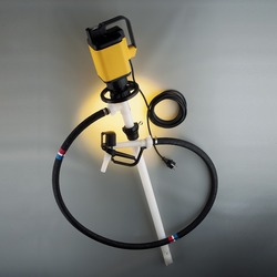 Drum pump for concentrated acids/alkalis