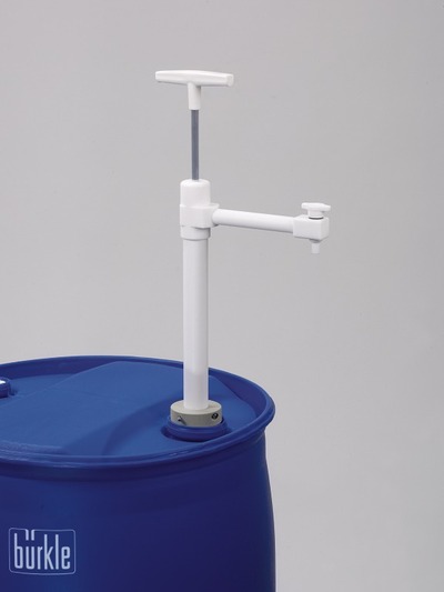PTFE barrel pump ultrapure, discharge tube