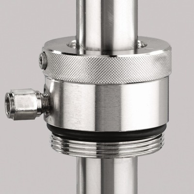 Gas-tight barrel screw joint