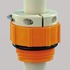 PP barrel screw joint, Tri-Sure, internal coarse thread
