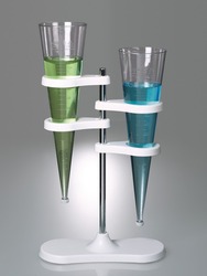 Stand for Imhoff sedimentation funnel, Use