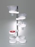 Funnel stand for four funnels