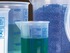 Vasos para laboratorio, vasos Griffin de PP, escala azul