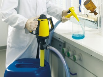 Pompe de laboratoire secteur, application en laboratoire